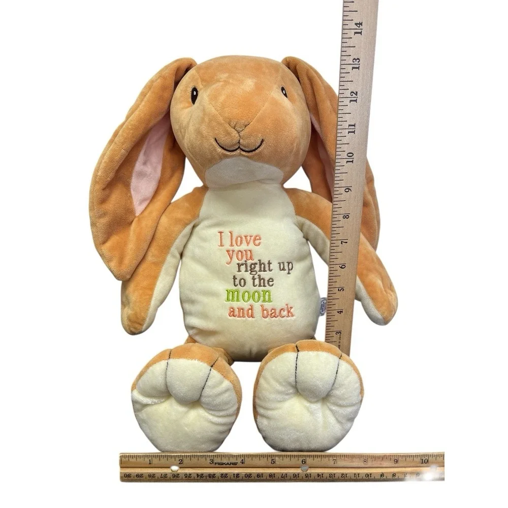 Guess How Much I Love You Plush Bunny‎ Rabbits Baby Lovey Soft Eyes Set of 2